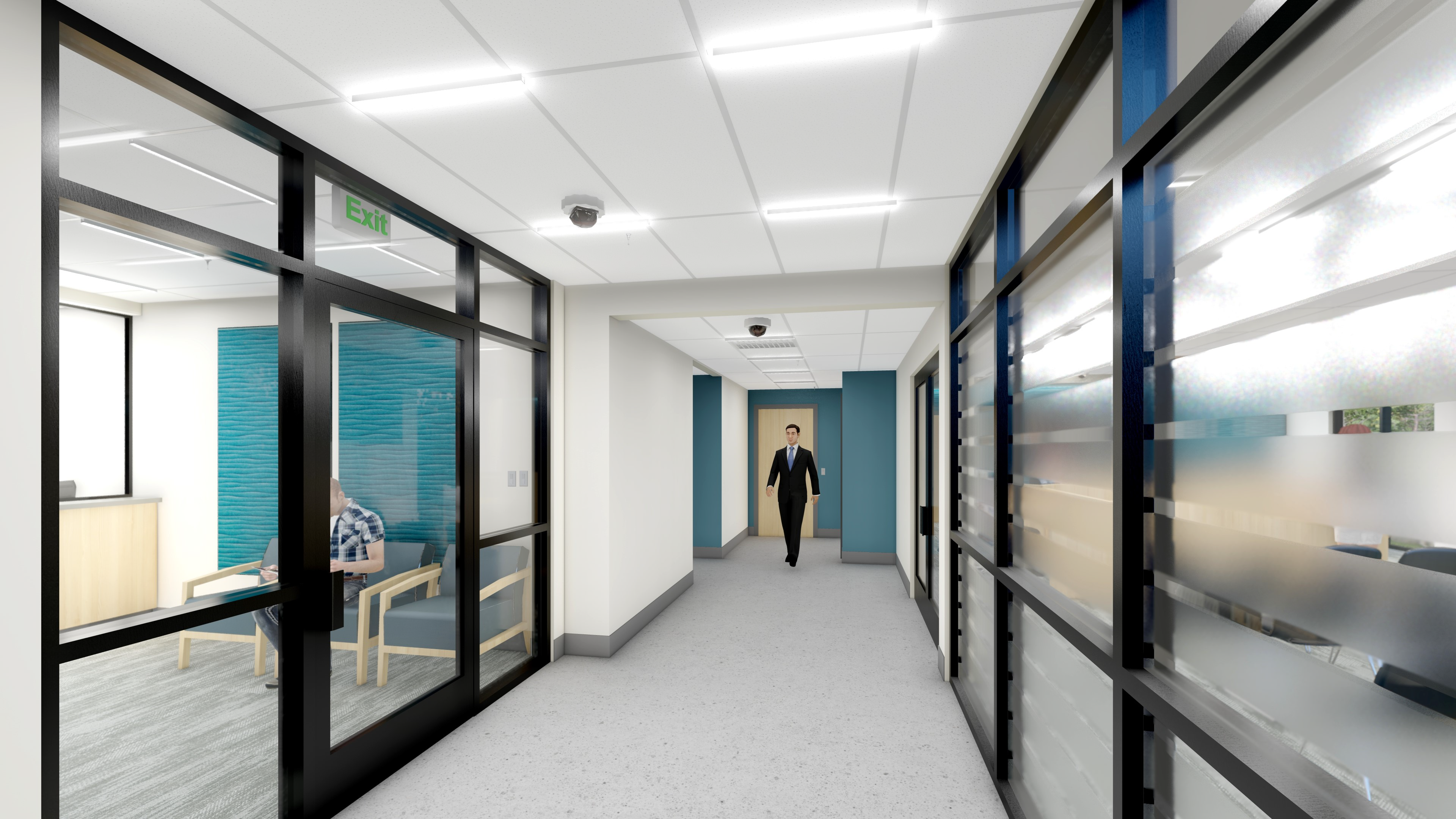 District Office Remodel - Front Hall