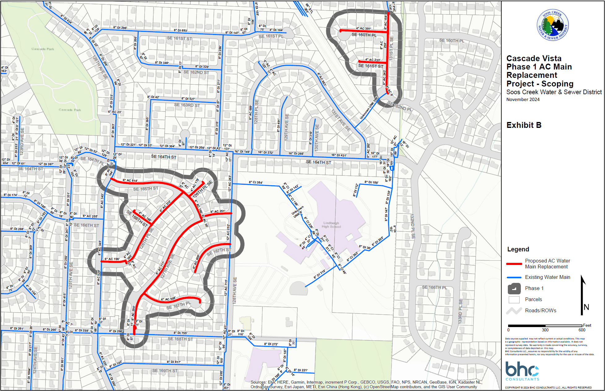 Cascade Vista Phase 1 Project Area