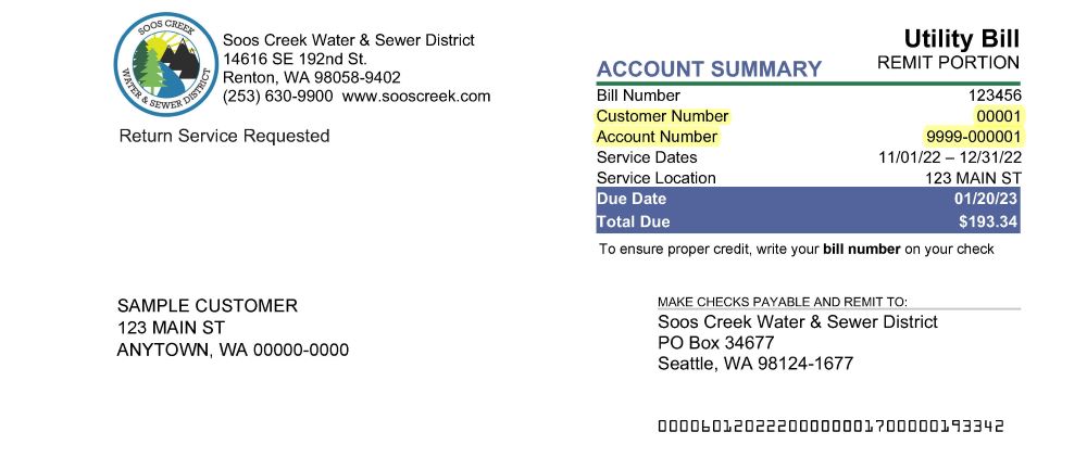 Soos Creek Water And Sewer Online Bill Pay